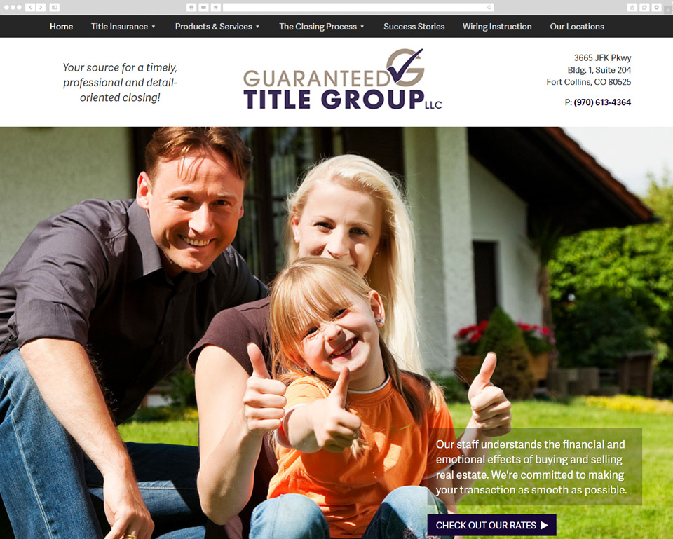 Guaranteed Title Group desktop screenshot