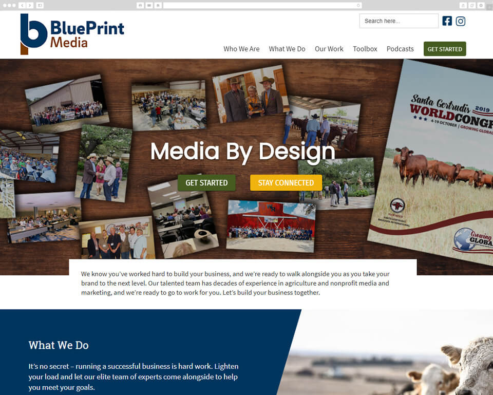 BluePrint Media screenshot