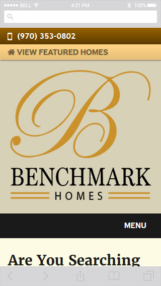 Benchmark Homes screenshot