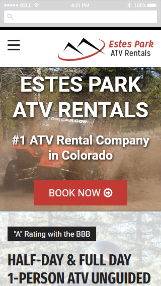 Estes Park ATV Rentals mobile screenshot