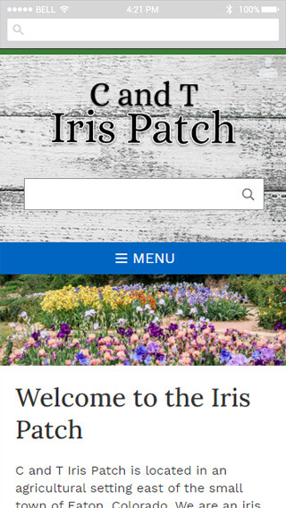 Iris Patch mobile screenshot