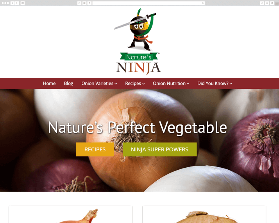 Nature's Ninja desktop screenshot