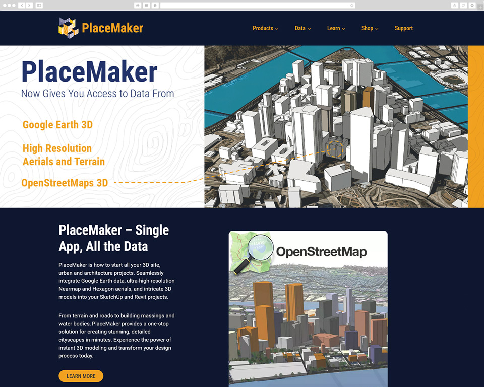 PlaceMaker desktop