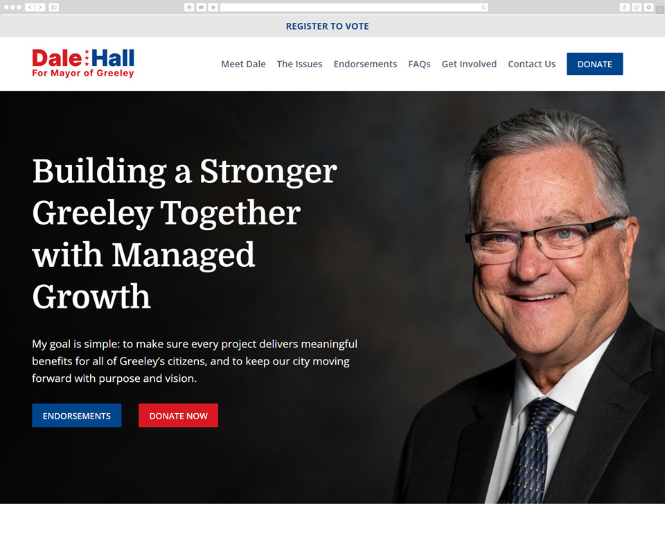 Dale Hall desktop screenshot