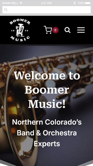 Boomer Music mobile screenshot